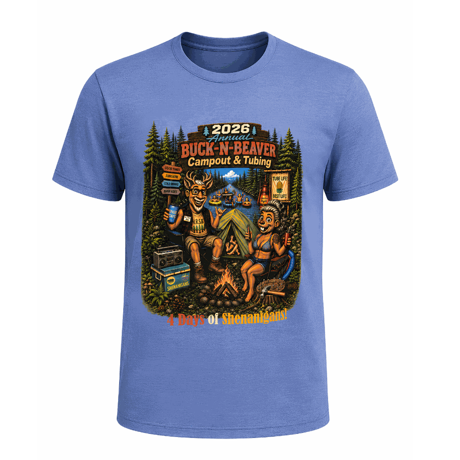 2026 Buck-n-Beaver Camp T-Shirt